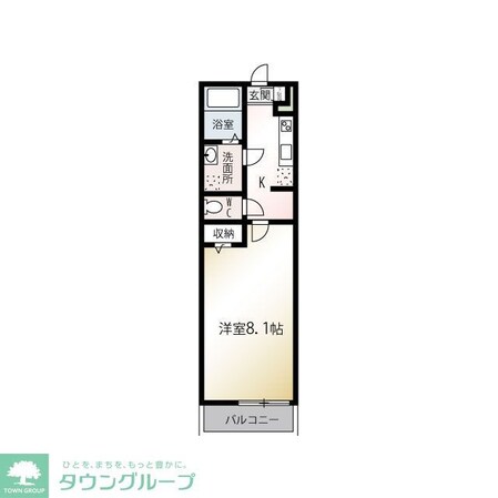 エステイトB東岩槻の物件間取画像